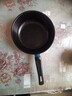【亏本清仓】韩式麦饭石色不粘锅平底锅铁锅电磁炉不带盖 黑色小煎锅 16cm 实拍图