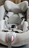 猫头鹰妙转儿童安全座椅婴儿汽车用宝宝0-4-7岁360度iSize可坐可躺 【升级款】妙转 银白 实拍图