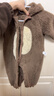 迷你巴拉（minibala）【抗静电】婴儿衣服宝宝保暖珊瑚绒萌趣造型连体衣爬服 实拍图