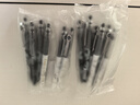 百乐（PILOT）P500黑色中性笔水笔0.5直液式走珠笔签字笔学生文具套装刷题笔高颜值考试笔 6支装（3黑+3白） 实拍图
