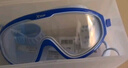 特步（XTEP）儿童泳镜防雾防水游泳镜高清大框男女童泳镜泳帽套装专业游泳装备 冰湖蓝【升级连体耳塞】配泳镜盒 实拍图