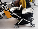 可美嘉婴儿推车可坐可躺轻便折叠新生儿双向婴儿车高景观宝宝手推车 极光白Pro+(全罩遮阳+轻便护脊) 实拍图