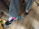斯凯奇熊猫鞋女鞋厚底休闲鞋缓震运动鞋透气老爹鞋 7 实拍图