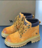 骆驼（CAMEL）【山丘】经典大黄靴反绒马丁靴户外工装靴 L23W076065 土黄 38 实拍图