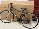 迪卡侬旅行自行车RIVERSIDE100平把钢架公路山地前后钢制V刹 磨砂黑 M码 168-182CM 28英寸 实拍图