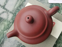 京东京造 宜兴紫砂壶 手工茶壶【原矿紫泥】煮泡茶具 中潘壶 200ml礼盒装 实拍图