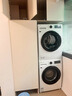 三星（SAMSUNG）AI神洗烘套装5系 10+10KG全自动滚筒AI泡泡净超薄嵌入月光白 WW10DG5U24AWSC+DV10DGC4A0AESC 实拍图