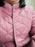 中年妈妈加绒加厚棉衣外套灯芯绒棉服保暖冬季中老年女装棉袄内胆 粉红色 503 XL 建议90-110斤 实拍图