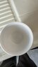 茶花 抗菌漱口杯 簌刷牙杯子 牙刷杯牙缸 洗漱杯水杯  1只装 白色 实拍图