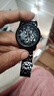 卡慕迪（Comudir）手表男全自动机械风格2023新款石英机芯男士手表潮流时尚高端腕表 022黑钢黑面 实拍图