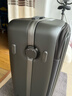 皇冠（CROWN）大容量铝框行李箱暑期出游拉杆箱5308 铁灰 25英寸 扩容增大16% 实拍图