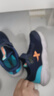 361°儿童运动鞋男女童(3-12岁)防撞鞋头密网休闲跑鞋 蓝30 实拍图