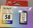 佳能PG-48/CL-58墨盒（适用E478/E478R/E3480/E4580） 标准容量CL-58彩色【300页】 实拍图