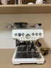 铂富（Breville）BES870 半自动咖啡机 家用意式 研磨奶泡一体式 可拆卸豆仓 16档研磨 白色 实拍图