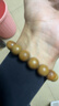 普陀山绿檀木手串檀木檀香佛珠手链盘玩高密度念珠男女情侣送人生日礼物 实拍图