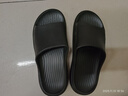 京东京造【3.5cm踩屎感】eva厚底拖鞋男士防臭休闲凉拖鞋夜色黑 40-41 实拍图