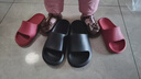 朴西香蕉船情侣凉拖鞋女浴室不易滑室内居家四季拖鞋男 黑色 44-45 实拍图
