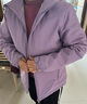 西域骆驼（VANCAMEL）短外套女男2025新爆款加绒风衣小个子防风加厚工装夹克单层冲锋衣 9930S香芋紫-女【纯色】 3XL 实拍图
