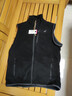 迪卡侬男士秋冬马甲MH120户外保暖摇粒绒拉链背心黑色L 1406395 实拍图