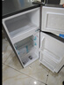 HYUNDAI（韩国现代）小冰箱迷你小型家用冷藏冷冻宿舍出租房办公室双开门二门电冰箱节能省电 68L银【店铺爆款+节能省电】 实拍图