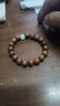 金丝檀木手串男士念珠盘玩檀木佛珠檀香手链女盘玩串珠送女友 金丝檀晴水款 实拍图