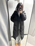 JEEP SPIRIT极寒零下40度羽绒服男女情侣长款过膝冬季新款加厚保暖连帽外套女 长款羽绒服-黑色【男女同款】 L 【建100-115斤】 实拍图