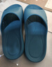 科柔（KENROLL）男女专业防滑浴室轻薄透气居家洗澡凉拖鞋 黛青色 35-36(230mm) 实拍图