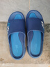 回力运动拖鞋男浴室内户外减震防滑厚底凉拖鞋HL39651蓝色46-47码 实拍图
