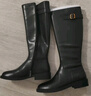 森达骑士靴女商场同款气质过膝长筒靴XEN01DG4 黑色单里 38 实拍图