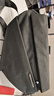NIID原创邮差包潮牌男士包包单肩包机能斜挎包多功能男包休闲挎包R1 曜石黑(按压扣，不含卡盒) 实拍图