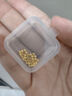 吾皇老金黄金小金珠足金999古法DIY配件手串散珠金珠子转运珠送礼 约0.51g 实拍图