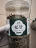 迎夏堂新货正宗 干松针茶叶罐装干货全松茶红松马尾松针茶泡水泡茶500g 松针 250g*2罐 实拍图