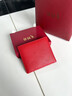 袋鼠女士钱包真皮短款钱夹2025新款小巧可爱简约学生超薄折叠皮夹 红色【横款】 实拍图