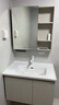 九牧（JOMOO）浴室柜 陶瓷一体盆抗菌洗脸盆柜组合冷灰80cm A2741-14LD-5 实拍图