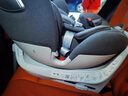 京东京造儿童安全座椅汽车0-6-12岁婴儿宝宝i-Safe双通风 商务舱pro典雅灰 实拍图