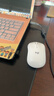 罗技（Logitech）M221 轻音鼠标 无线鼠标 办公鼠标 对称鼠标 带无线微型接收器 米白色 实拍图