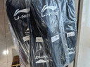 李宁（LI-NING）羽毛拍对拍全碳素双拍套装锋影系列超轻5U比赛训练拍白/蓝 已穿线 实拍图