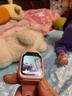 小米米兔儿童电话手表7X 学生智能学习手表 3D楼层定位 高清双摄QQ微信小爱同学防水男孩女孩手表 粉色 实拍图