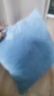 京东京造棉花糖抱枕 超柔棉棉绒沙发床头客厅办公室腰靠枕垫 蓝色45x45cm 实拍图