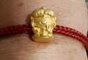 周生生黄金转运珠Charme文化祝福本命佛观音菩萨串珠单颗 大势至菩萨生肖马93631C 实拍图