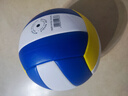 安踏（ANTA）排球中考学生专用硬排球小学初中生比赛5号标准体育考试训练 蓝白 实拍图