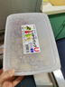 Daisy Leaf 日本进口冰箱保鲜盒食品级冰箱收纳盒母乳专用冷藏盒3L-3个装 实拍图