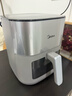 美的（Midea）空气炸锅家用 6.5升可视炸锅不用翻面 金属内腔体微蒸汽多功能智能双旋控温 KZC6516炎烤双热源丨不用翻面 6.5L 全金属内腔 实拍图