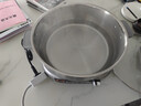 九阳（Joyoung）0涂层IH秒涮电火锅火锅专用锅电锅家用4-8人分体式可拆洗多功能电蒸锅不锈钢电煮锅6L火锅锅GN12 实拍图