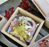 中国珠宝大褔hellokitty猫钥匙扣黄金挂件足金KT猫手机链999包包挂饰礼物 KT猫钥匙扣【0.2g】(含礼盒） 实拍图
