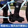回力雨鞋套男女儿童雨天防水雨鞋户外防雨加厚耐磨水鞋23黑色L 实拍图