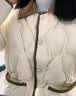坦博尔新款羽绒服女秋冬新款轻薄短款小个子翻领韩版百搭外套TD236266 黄油蜜 M 165/88A（建议体重125-135斤） 实拍图