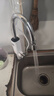 奥克斯（AUX）电热水龙头热水器加热水龙头快速热水变频恒温厨房下进水 【变频恒温】雪山白+漏保插头+万向喷头 实拍图