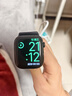 Apple/苹果 Watch Series 10 智能手表GPS款42毫米亮黑色铝金属表壳浓墨色回环式运动表带MX1Q3CH/B 实拍图