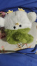 武汉文创蒜鸟发声玩偶纪念品鄂人和平鸟钥匙扣毛绒玩具公仔挂件 白色武汉蒜鸟【1个装】 武汉蒜鸟背包挂件桌面摆件 实拍图